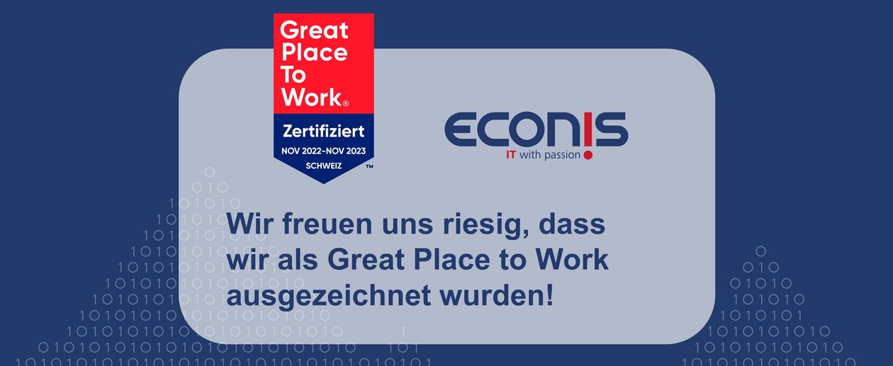 Econis Great Place to Work Visual